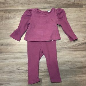 Gap Toddler Waffle Set Size 6-12 months
